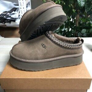 UGG Tazz Hickory Suede Slippers